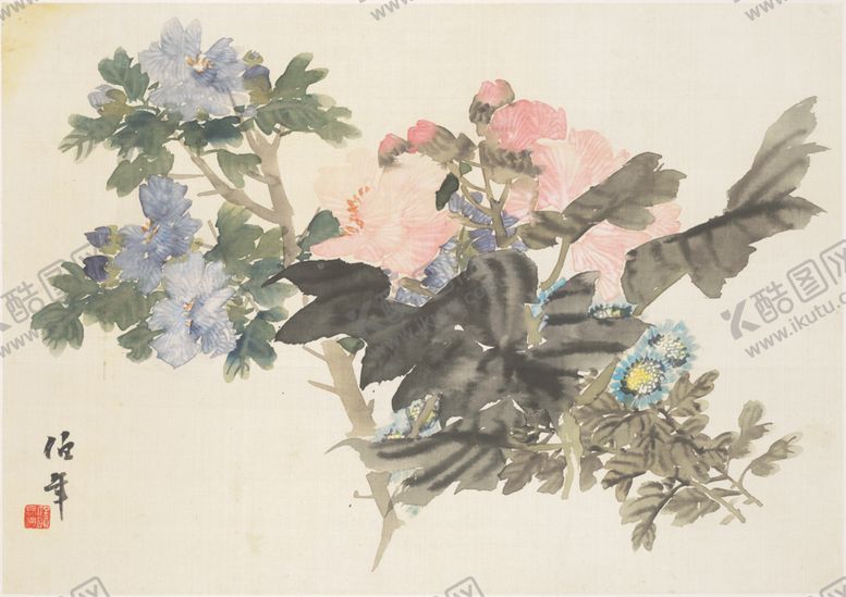 编号：28083807031921495134【酷图网】源文件下载-国画花鸟字画