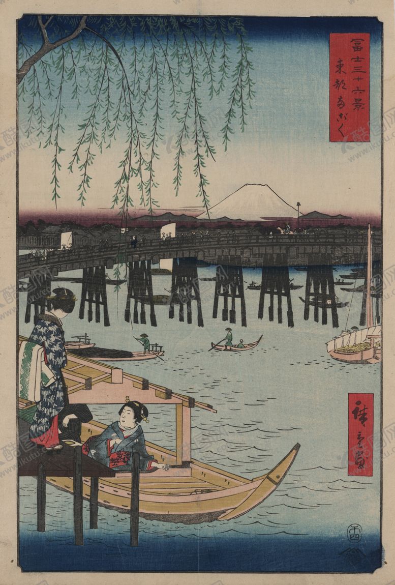 编号：54035609192046135119【酷图网】源文件下载-日本风景浮世绘