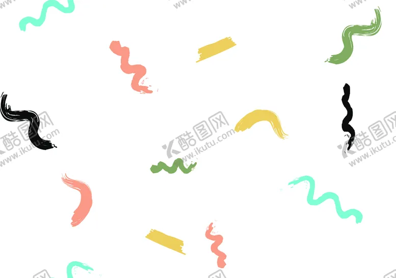 编号：98325110060057312058【酷图网】源文件下载-笔刷几何图形