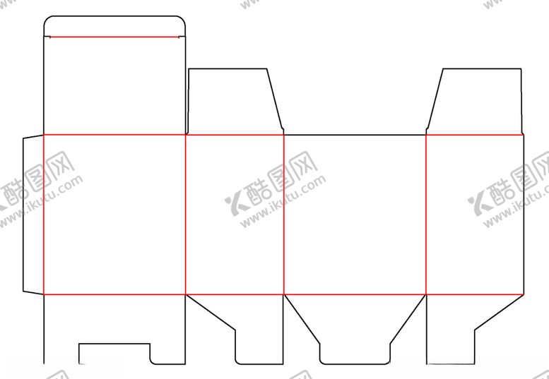 编号：98577709220304547647【酷图网】源文件下载-翻盖扣底彩盒