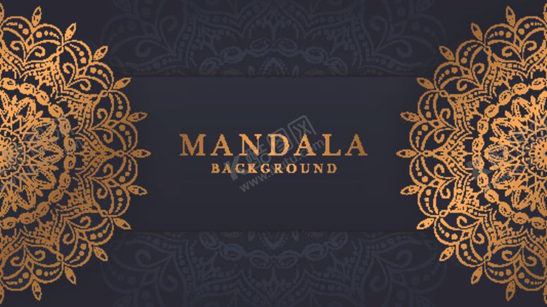 编号：46632910130352475863【酷图网】源文件下载-曼陀罗万花筒图案