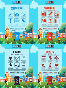 垃圾分类宣传海报