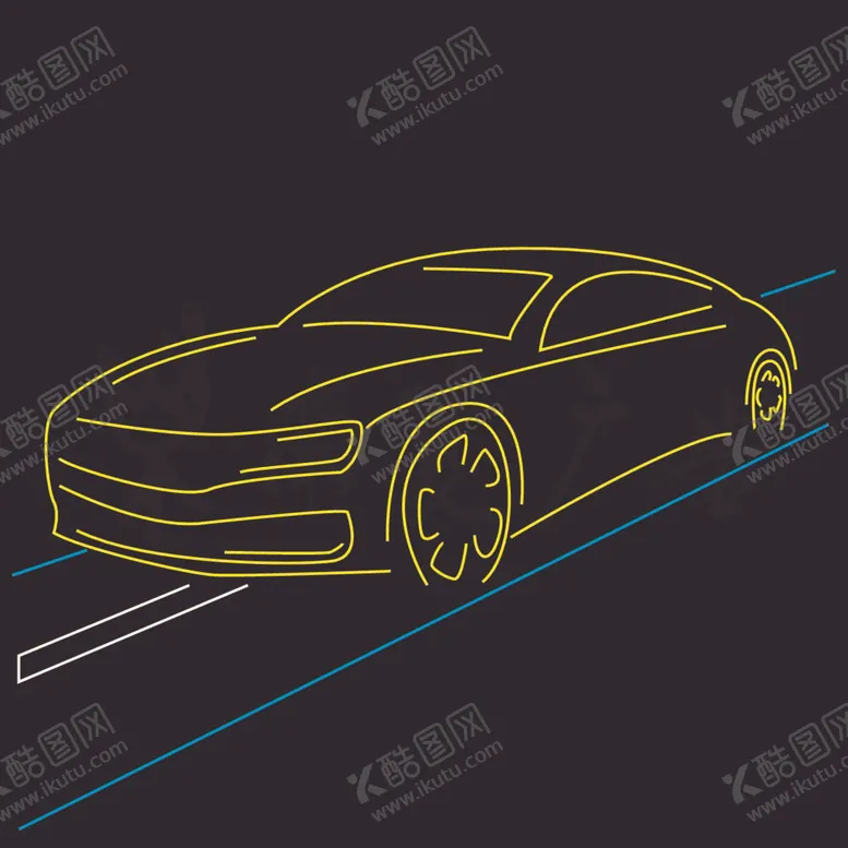 编号：43958109240719535973【酷图网】源文件下载-霓虹灯 酒吧专用跑车网红背景墙