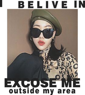 墨镜女孩IBELIVEIN