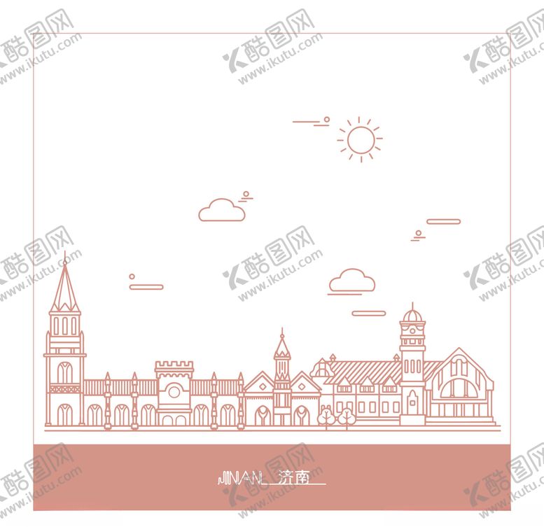 编号：63558210312135296551【酷图网】源文件下载-线条城市