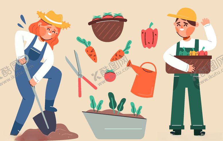 编号：94899109180816252947【酷图网】源文件下载-农民