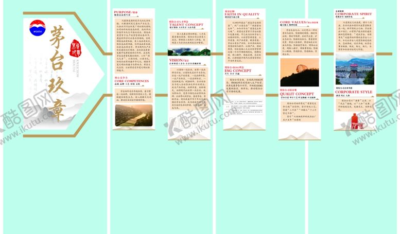 编号：71067111020440125664【酷图网】源文件下载-企业文化展示墙设计方案