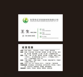 合源化工名片