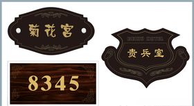 科室牌房间牌单元牌楼号牌