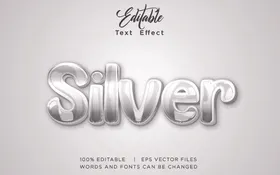 3D字体设计立金属d卡通