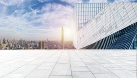 商务城市背景