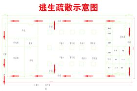 消防疏散图