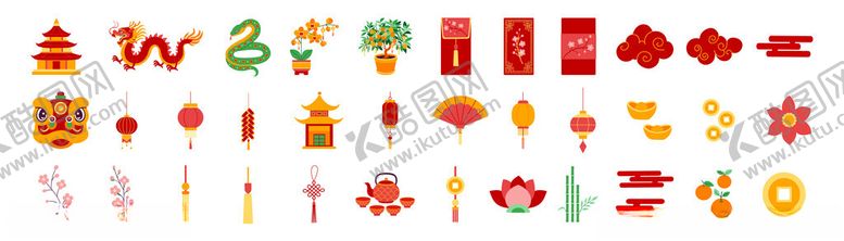 编号：94793202281317133662【酷图网】源文件下载-蛇年