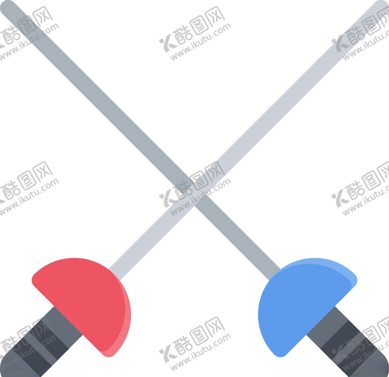 编号：54849810111807188486【酷图网】源文件下载-击剑UI标识标志