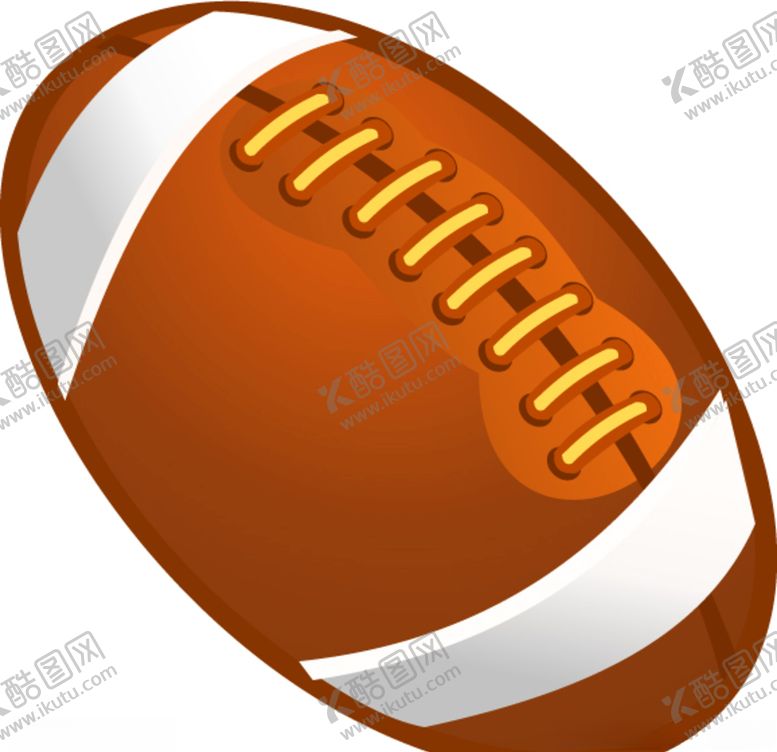 编号：92987709251250134674【酷图网】源文件下载-矢量卡通橄榄球