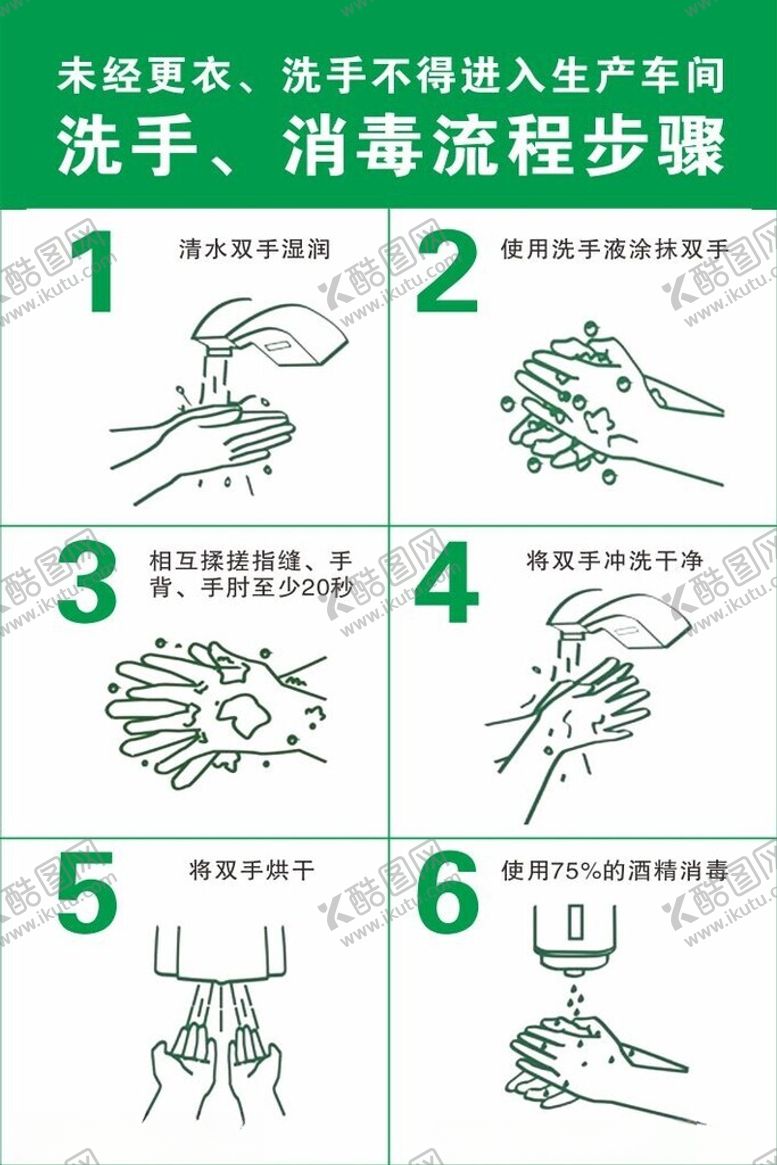 编号：99897901252150253198【酷图网】源文件下载-洗手步骤