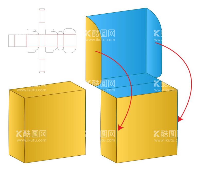 编号：14938211291451494271【酷图网】源文件下载-包装盒刀图