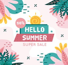 彩绘夏季半价