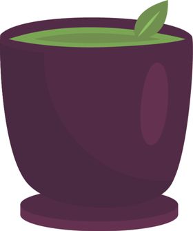 抹茶甜点卡通相关矢量图绿色