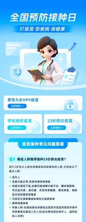 全国儿童预防接种日