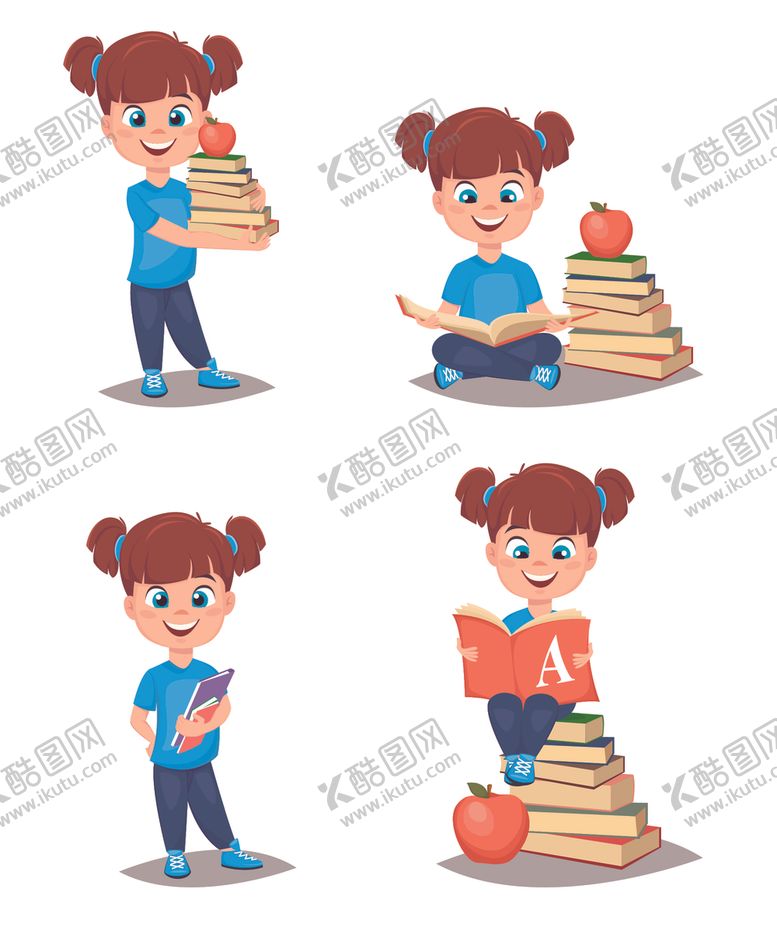 编号：93581406160246133683【酷图网】源文件下载-卡通扁平人物