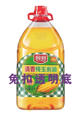 厨邦清香纯玉米油4L