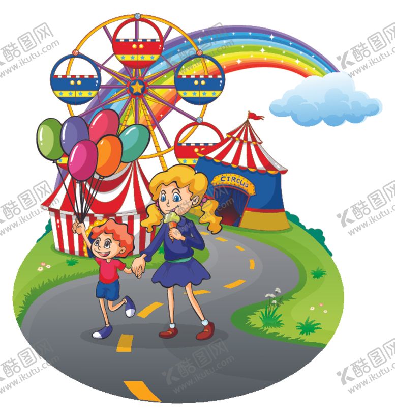 编号：43921910100049201021【酷图网】源文件下载-卡通儿童插画