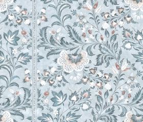 清新花卉图案纹理背景