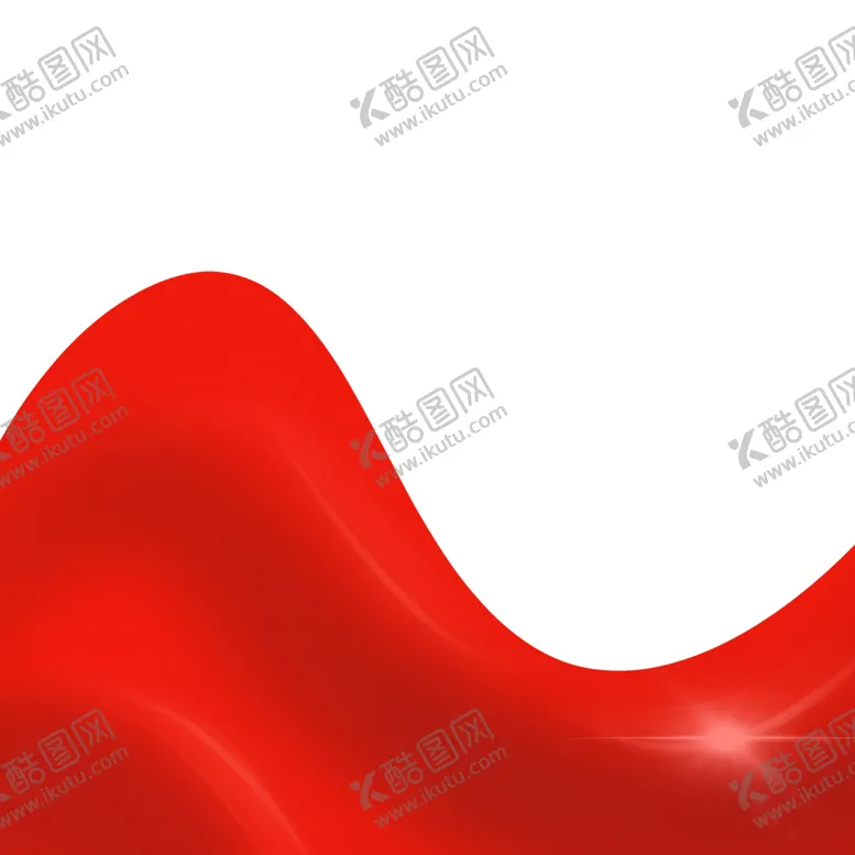 编号：30553806302001019253【酷图网】源文件下载-红色飘带