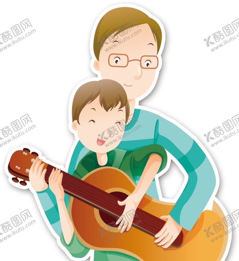 编号：45706910262321587382【酷图网】源文件下载-父亲节插画