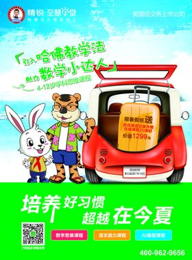 老虎兔子车海报