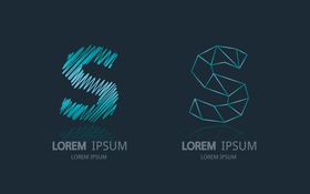 彩色  标志    logo