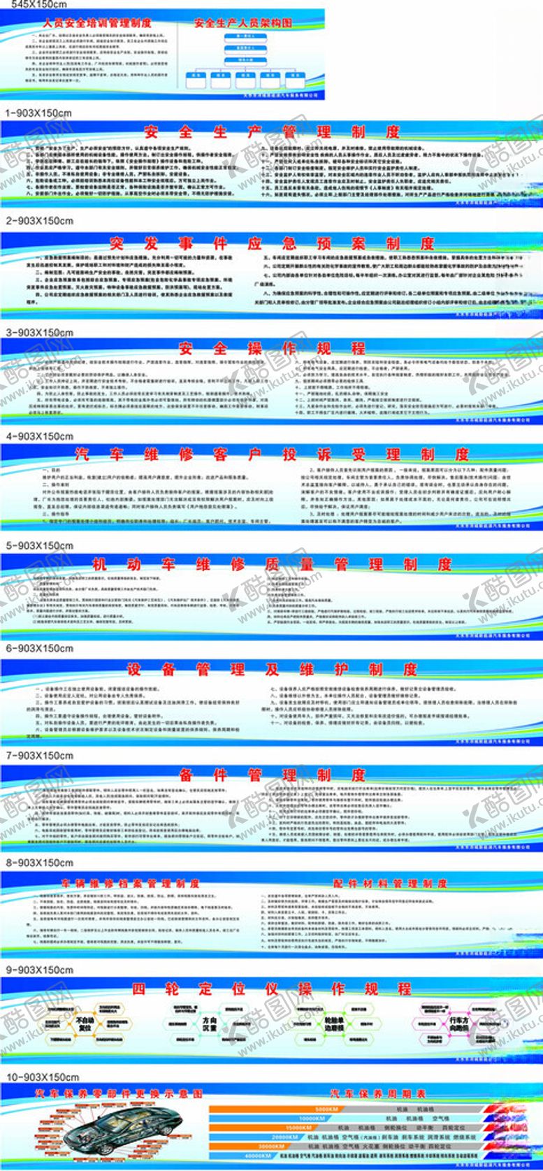 编号：10022004030959049317【酷图网】源文件下载-汽车城制度