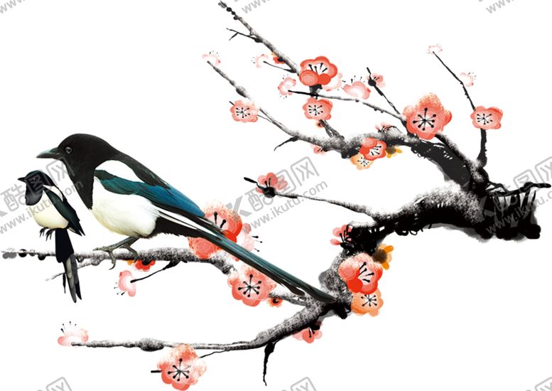 编号：92143305040815246651【酷图网】源文件下载-中国风水墨梅