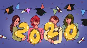 2020卡通插画