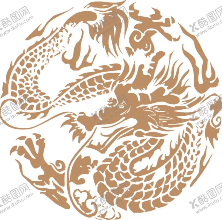 编号：48425904222206322878【酷图网】源文件下载-龙团龙凤龙印刷烫金底纹背景纹图