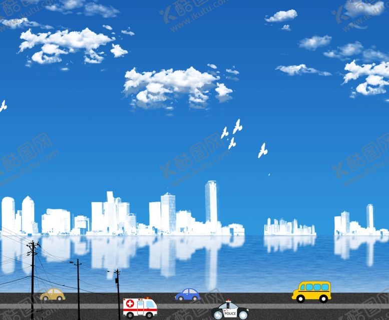 编号：61573309211005051740【酷图网】源文件下载-海边城市