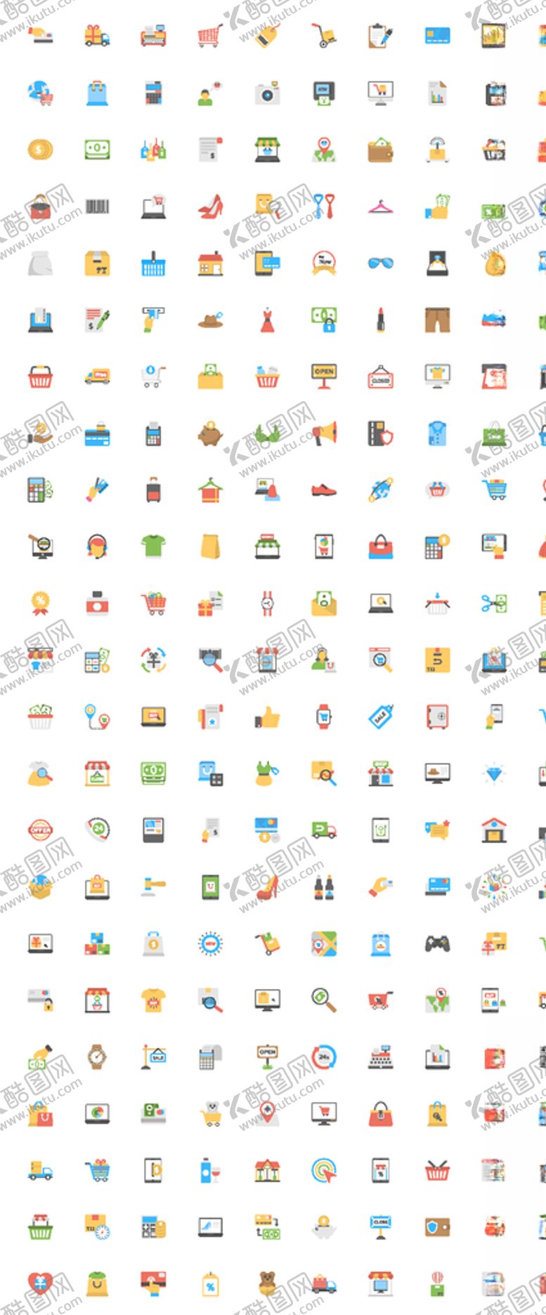 编号：95252509291012138406【酷图网】源文件下载-矢量商务办公教育精细图标