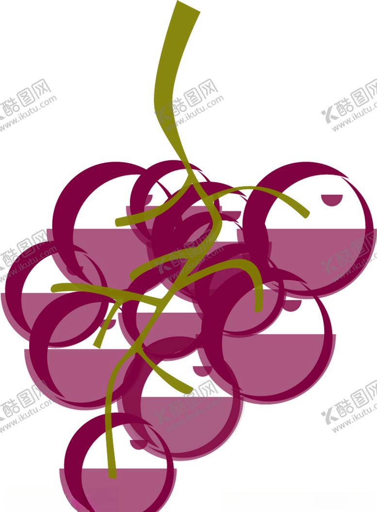 编号：93307510300825032961【酷图网】源文件下载-葡萄插图