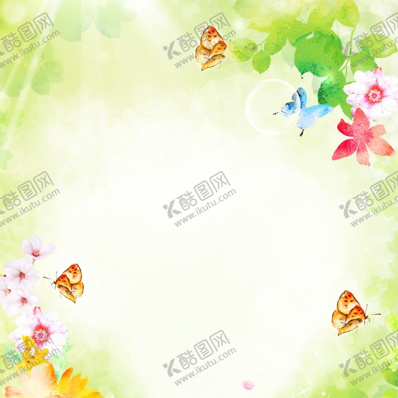 编号：38534111302228109399【酷图网】源文件下载-蝴蝶水彩树叶挂画装饰画