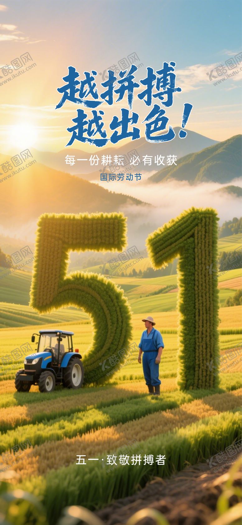 编号：78815604190210245255【酷图网】源文件下载-劳动节海报