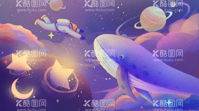 编号：85039109180529121592【酷图网】源文件下载-宇宙星空 宇航员