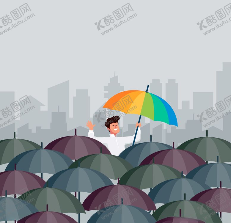 编号：12290110202320585483【酷图网】源文件下载-卡通伞