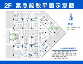 消防安全疏散指示图