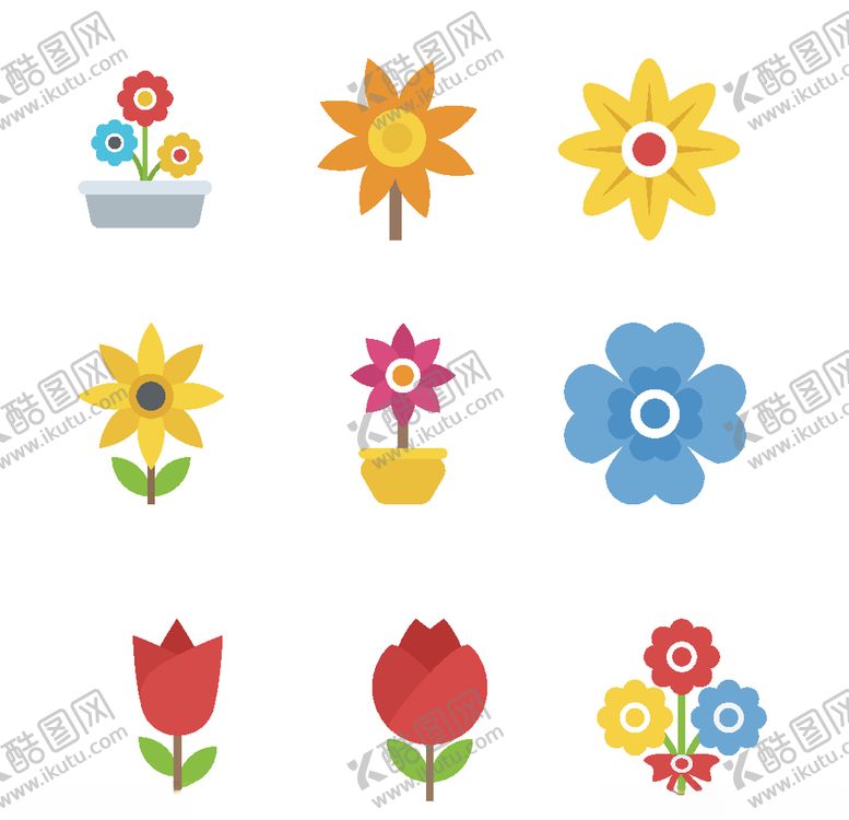 编号：27362309260108385309【酷图网】源文件下载-植物图标