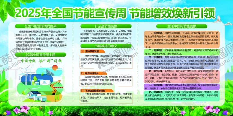 编号：97735307131033423184【酷图网】源文件下载-全国节能宣传周