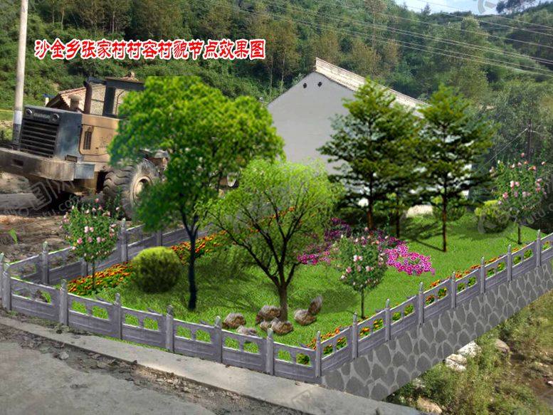 编号：08135710062017024289【酷图网】源文件下载-农村节点效果图