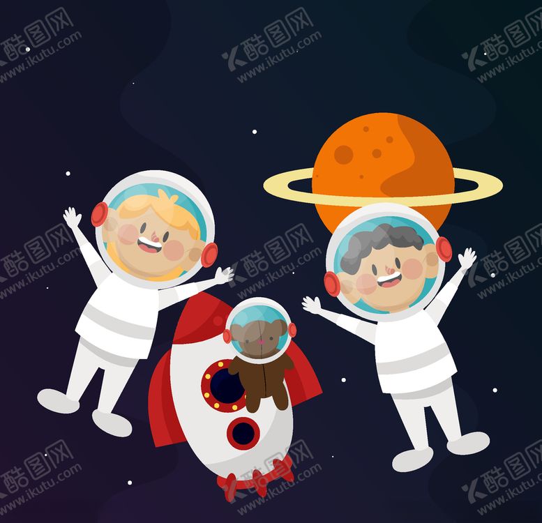 编号：72594009290553155379【酷图网】源文件下载-太空插画