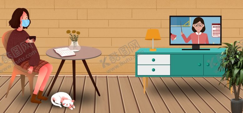 编号：76511209161700587427【酷图网】源文件下载-居家隔离