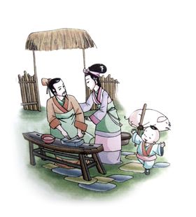曾子杀猪诚信故事
